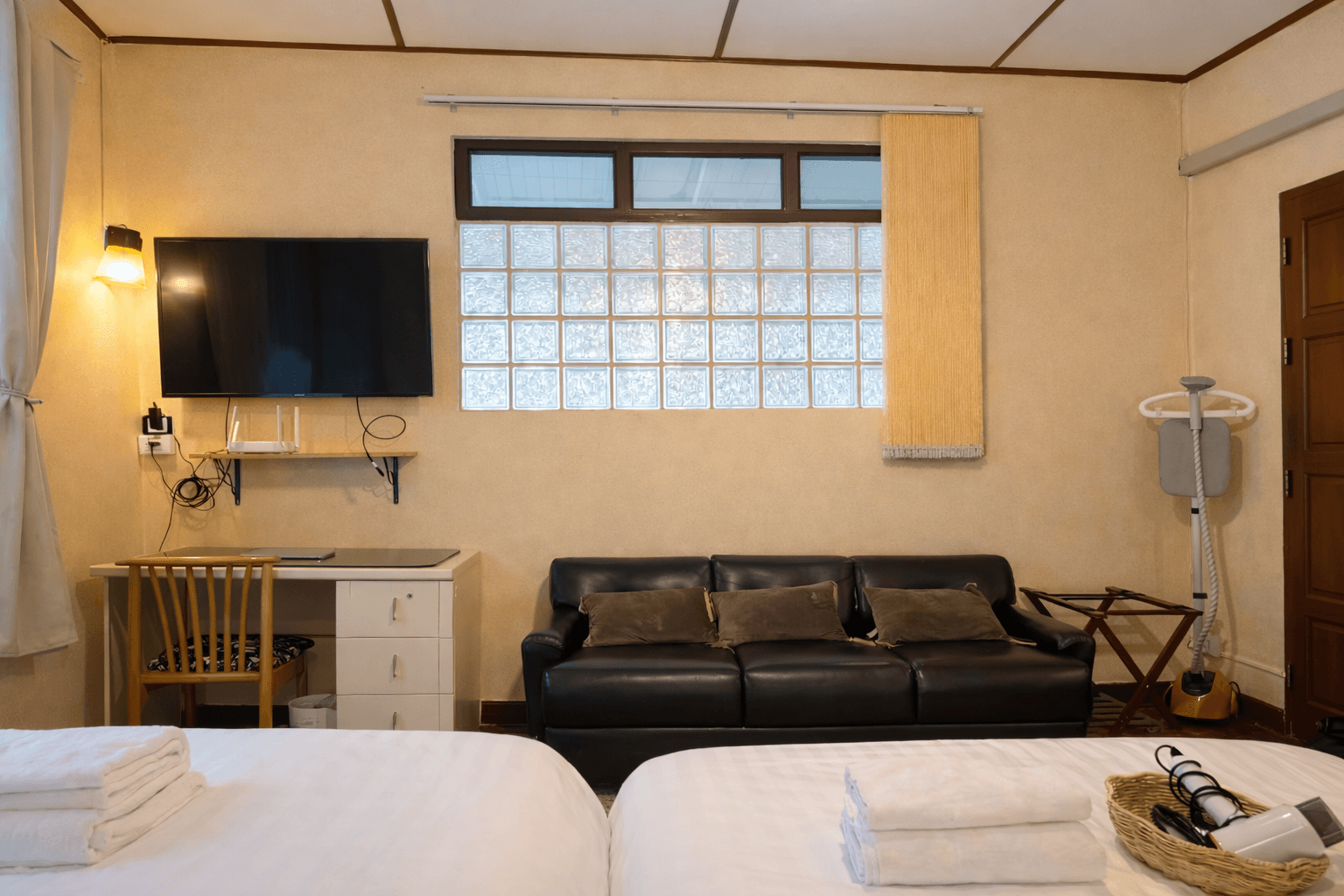 Bedroom view at the PhayaThai BTS Hidden Vintage listing